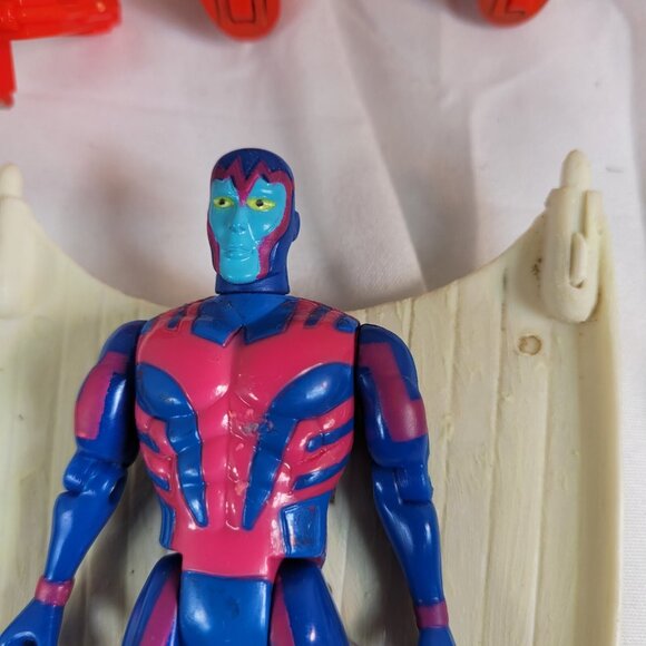 X-Men Figure Lot of 8 Wolverine Juggernaut Wonderman Archangel vintage - Picture 12 of 16